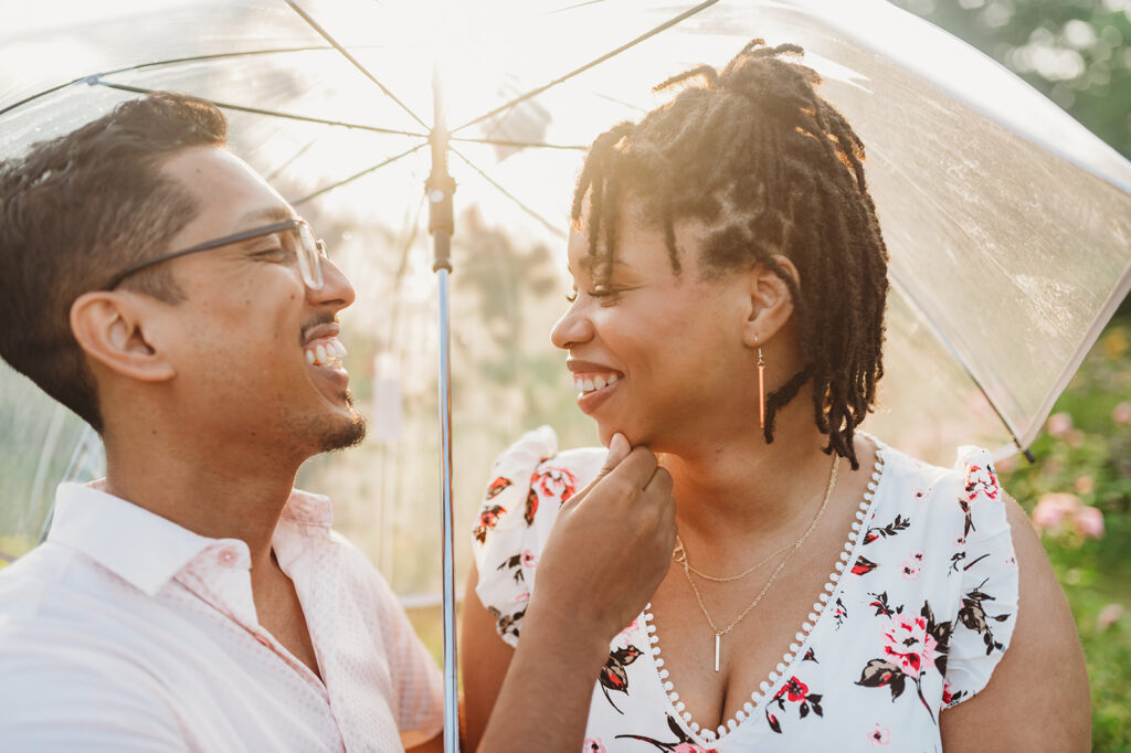 Connecticut engagement photographer captures couple at Elizabeth Park